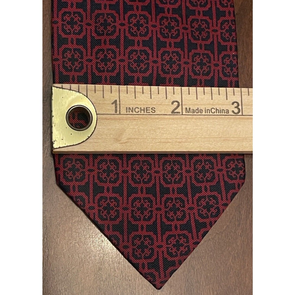 Galerias Preciados 100% Silk Men’s Neck Tie - Picture 4 of 9